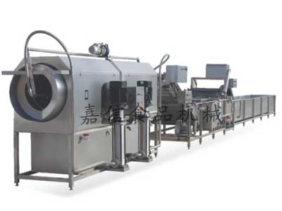 Roller type washing line (special for ginseng)